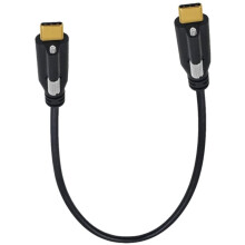 USB C to USB C Cable, Single Screw Locking USB 3.1 Type C Male to Type C Male 10Gbps Data and Charging Cable