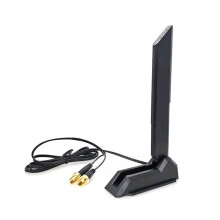 WIFI7 Antenna Magnetic Foldable 2.4G/5G/6G Three-Band High Gain External Signal Receiver Antenna for Network Card Router