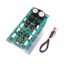400W + 400W Stereo Amplifier Board 2SA1943/C5200 High Power Dual AC 24-36V with Heat Sink