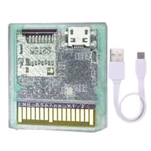 DSpico Game Reader Cart Injectie Gevormde Transparante Behuizing met RP2040 MCU voor NDS NDSL 3DS Console