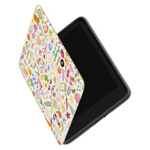 6 Inch for Protective Case, Fun Weekdays Pattern, Compatible with 2024/2022 for (11th Generation)