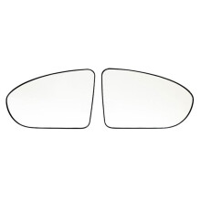 Rearview Mirror Lens Side Mirror Glass with Heating 96302-BR72A 96301-BR72A for Qashqai Dualis J10 2007-2014