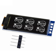 1,09 Zoll OLED-Display SSD1312 64x128 Auflösung Monochrom-Display SPI Hochauflösendes Display