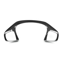 Real Carbon Fiber Car Steering Wheel Cover Trim for Fiesta ST 2018-2023 Interior Accessories