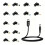 USB C to  Fast Charging Cable Type C to Laptop Fast Charging Adapter PD100W Trigger Cable with 14  Adapter 1