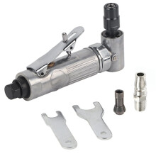 1/4'' Air Angle Die Grinder Kit 90 Degree Pneumatic Grinding Polisher for Home DIY Projects
