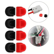4 Paar Wasserdichte Befestigungsstecker für Anschlussstecker 120A Kabelkits Rot & Schwarz Vielseitige Anwendungen Teile