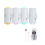 4 Pack LED Wireless Wall Sconce with Remote,16 Colors Changing, Motion Sensor Light for Hallway, Stairway, Bathroom 1
