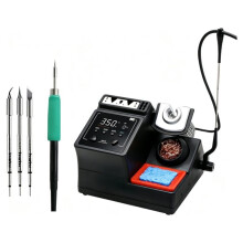 1set A9E Soldering Station, Compatible with 245 Model Soldering Iron Tips, Handle Temperature Control,Rework Station