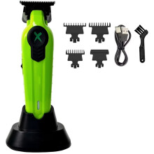 X-Serie Grün FA1T 7700RPM Professioneller Elektrischer Haarschneider Haarschneider für Männer mit DLC-Klinge Friseursalon-Werkzeug