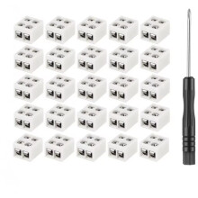 25PCS LED Light Strip Connectors 8mm Sturdy LED Connector LED Connecting Versatile LED Strip Light Connectors
