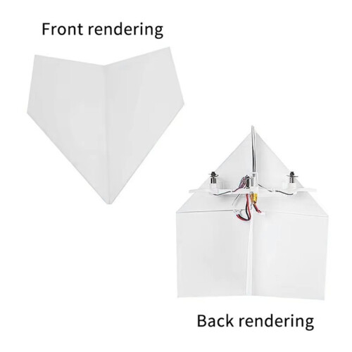Kit de Avião de Papel Elétrico DIY com Motores Poderosos e Longo Tempo de Voo 1