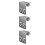 3 Pack Gutter Mount Bracket Compatible with for  SoloCam S340 / E3, Security Camera Holder 1