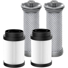 4 Pack Filter Replacement Parts for Pure ONE S15/S15 /S15 Pet Ex Vacuum Cleaner