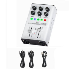 SX87 24bit 192kHz Audio-Interface Soundkarte 5.0 BT Audio-Interface 48V Phantomstrom Dual OTG Mixer