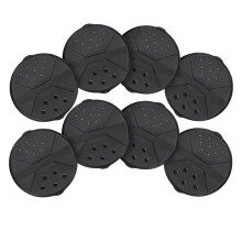 8 Couvercles de Shaker à Épices pour Bocaux de Yaourt Oui (Bocal de 5 Oz) Couvercle de Shaker à Épices Réglable