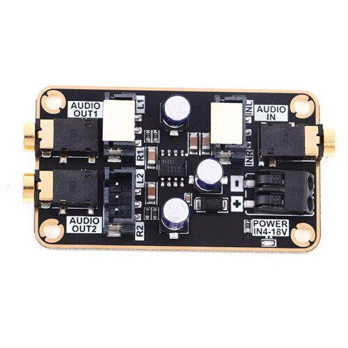 Audio Isolation Noise Reduction Module Audio Common Ground Noise Cancellation DIY Power Amplifier Board 1