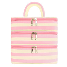 3 Layer Portable Nail Polish Organizer Bag for Travel - Essential Storage for Nail Art Tools