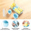 8-Piece Ice Cream-Shaped Cake Mold Set - Includes Cooling Rack, Sticks, and Packaging Bags, Easy-Release DIY Tool 6