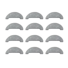 12PCS Pad de Nettoyage pour Aspirateur pour E1, Remplacement Lavable, Pièces de Mop en Microfibre