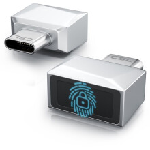 USB-Vingerafdruklezer Module voor Windows 10 11 Hello, Beveiligingshangslot Inlogsleutel voor Laptops PC Desktop Plug And