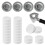 24 Pack Cleaning Tablets & 4 Pack 54mm Backflush Discs, Espresso Filter Kit for  Espresso Machines 1