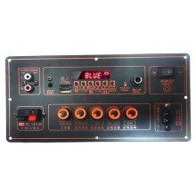 7.4V Amplifier MP3 Decoder Board 20W+20W 12V Audio for DIY 110-240V FM Radio Module TF USB Mic