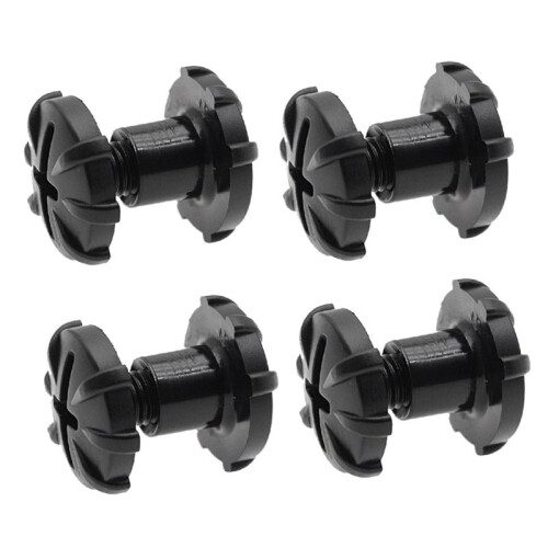 4pcs Diving Backplate Harness Soft Pad Fixed Screw Bolts and Nuts for Backplate Scuba Diving BCD Accessories
