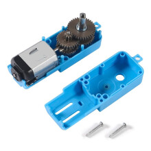 6Pz Motore A Ingranaggi In Metallo TT 3V-6V 1:90 Ingranaggio Riduttore Completamente In Metallo Motore A Singolo Asse per Robot Auto Intelligente
