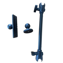 Fish Finder Mount Support Adjustable 360 Degree Rotation Fishfinder Mounting Bracket for Boat Fishfinder Mount for Canoe