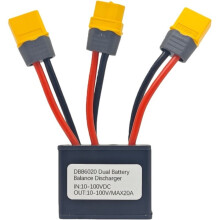 Double Battery Discharge Converter for E-Bike Dual Battery Pack Balancer 10-100VDC 20A