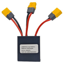 Double Battery Discharge Converter for E-Bike Dual Battery Pack Balancer 10-100VDC 40A