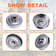 Spur Sprocket Cover Clutch Drum Kit för MS261 MS271 MS291 Kedjesågar Ersätt 1121 160 2051 1141 640 2001