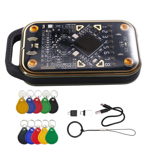 Chameleon V3.0 RFID  Chip Emulator  Card Reader NFC Read Writer ID IC Card Tag Copyer+5XUID/CUID Keychain