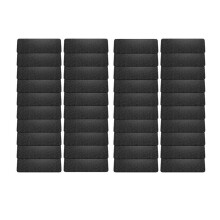 40 Pack Ceiling Fan Filters for Fan Blades, Activated Coconut Carbon Fan Filter for Most Ceiling Fans