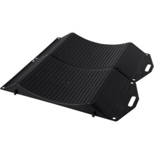 2pcs Car Tire Wheel Ramps Proof Heavy Duty Simple Using Tire Saver Ramps for RV Car Accessories Black