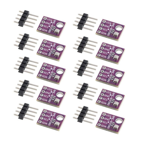 10Pcs GY-BMP280 5V Barometric Pressure Sensor Digital Module Temperature Barometric Pressure Sensor for 1