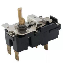 Interruptor de Termostato Rotativo KST311A para Control de Temperatura -20 A 290C 25A SPDT Alta Precisión con Perilla Aislada