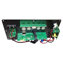 7.4V Amplifier MP3 Decoder Board 20W+20W 12V Audio for DIY 110-240V FM Radio Module TF USB Mic