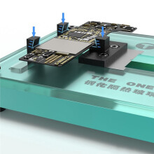 2UUL der ONE Jig PCB-Halter mit Hitzebeständiger Glas-Temperieroberfläche für die Reparatur Von Mobiltelefon-Logikplatinen