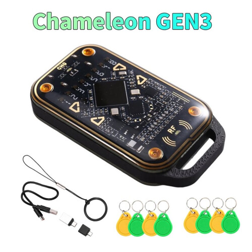 Chameleon V3.0 RFID  Chip Emulator  Card Reader NFC Read Writer ID IC Card Tag Copyer+4XUID/CUID Keychain 1