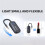 6.0 Wireless Audio Transmitter and Receiver 3.5mm Plug Supports AAC/SBC Built-in Mic for  Device 9