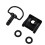 1/4" 17mm Motorcycle Quick Release Dzus Turn Button Race Fairing Fastener for     A 1