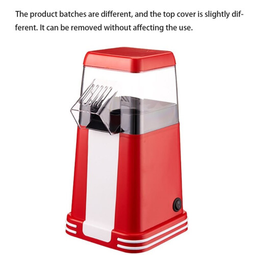 Popcorn Maker, Small Automatic Popcorn Maker for Home Use, Popcornmaker, Kids' Popcorn Machine EU Plug 2
