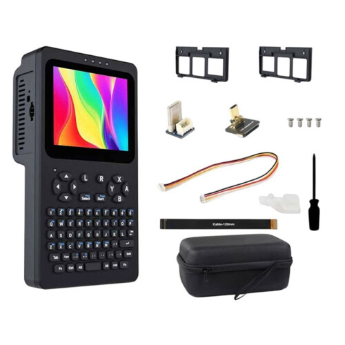 Voor Raspberry Pi Handheld Linux Terminal 3.5 Inch TouchScreen 640x480 Draagbare Ontwikkelingsconsole Zonder Batterij