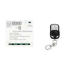 Tuya WiFi Module with Remote Control RF 4 Channel Module AC90-265V 16A Wireless Remote Controller