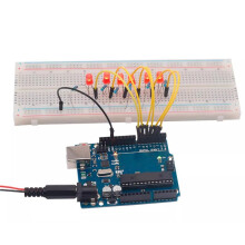 Electronics DIY Learning Kit for Basic Components for Electronics Enthusiasts