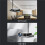 Universal Projector Ceiling Wall Mount Bracket with Tray Adjustable for Video Conferencing 100-200cm 4