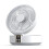 Remote-Controlled USB Desktop Air Cooler with Timer and Night Light Functions Foldable 120 Automatic Rotation 1