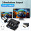 4x1 BNC Switcher AHD TVI CVI CVBS to -Compatible VGA Simultaneous Output Video Converter with Remote EU PLUG 2